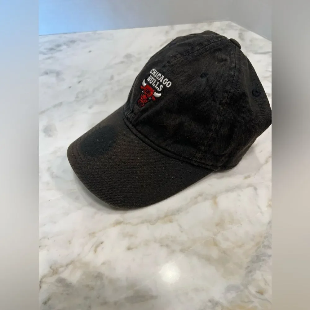 Mitchell & Ness Chicago Bulls Baseball Cap Black Embroidered